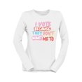thumbnail image 1 of Voting Rights Statement Tee Long Sleeve Women's, 1 of 4