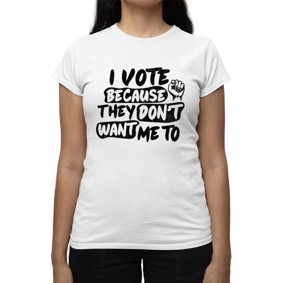 Voting Rights Statement Tee T-shirt Women's
