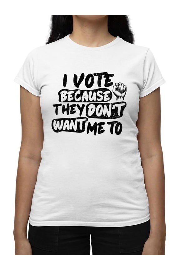 Voting Rights Statement Tee T-shirt Women's