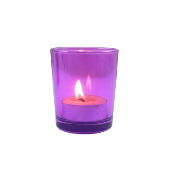 Votive Candle Cup - Glass Fifteen Hour Votive Candle Cup - Sets of 3