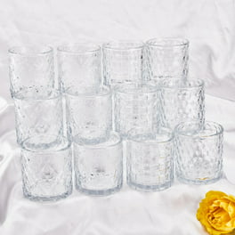 7Penn 12pk Frosted Glass Candle Jars with Lids - 10oz Candle Making  Containers 