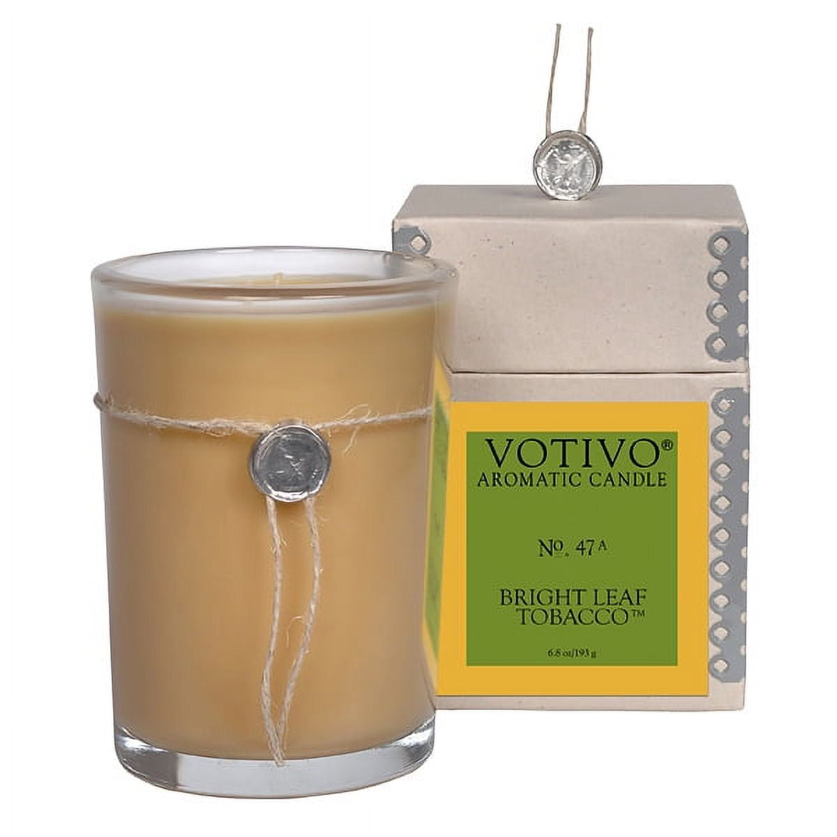 Votivo Aromatic Candle Bright Leaf Tobacco