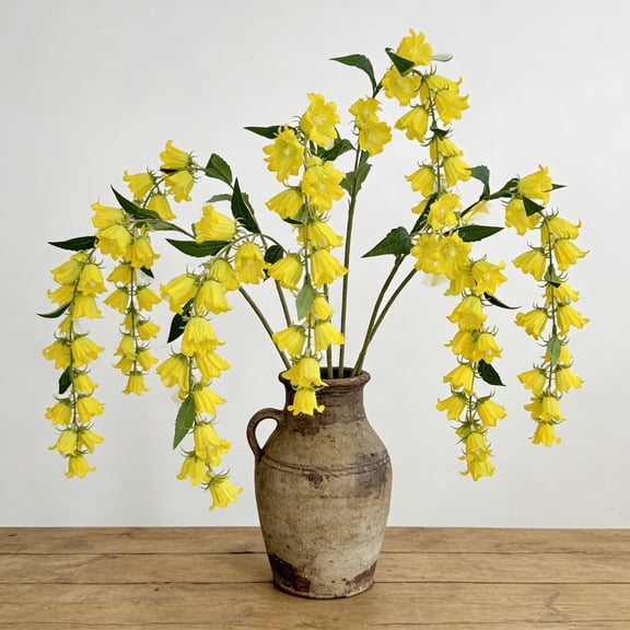 Votnto Artificial Hanging Bellflower Stems, Realistic Faux Cascading Flowers for Spring Summer Wedding, Ceiling, Home Vase Decor & Floral Garlands, 38.58IN