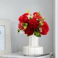 thumbnail image 1 of Votnto Faux Rose Flower Summer Wedding Decoration Artificial, Durable Non Fading Fake Flower for Home Bathroom Office Desk Bookshelf, 1 of 6