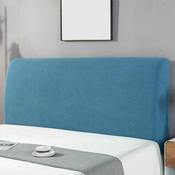 Votnto Fully Enclosed Headboard Cover Elastic Modern Bedhead Proof Fabric Slipcover, Dustproof Protector Cover, for Upholstered Headboard
