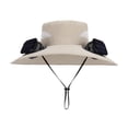 thumbnail image 1 of Votnto Solar-Powered Wide-Brimmed Fan Hat, Breathable Sun Protection Fishing Hat for Men, Adjustable UV-Blocking Outdoor Cap with Dual Fans for Hiking, Beach & Summer Activities, 1 of 7