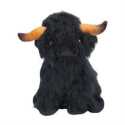 Votuleazi Highland Cow Stuffed Animals Fluffy Cow Plush Toys Sitting Bull Dolls