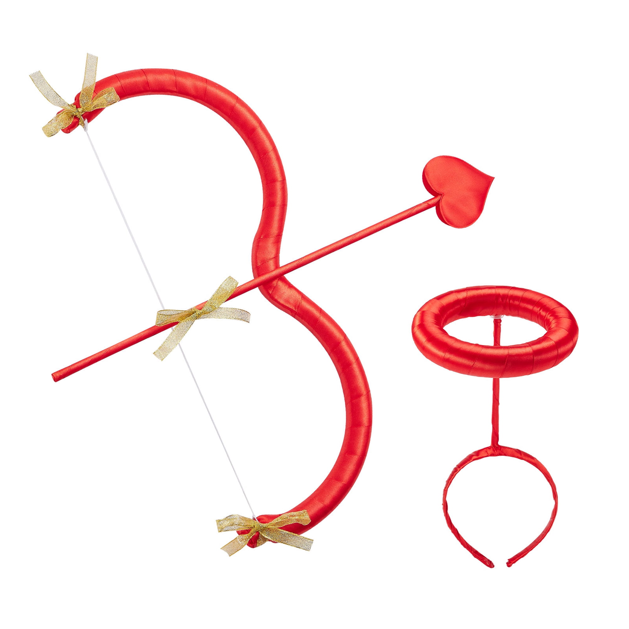 Votuleazi Kid Girl Party Costume Props Goddess Bow and Arrow Angel Halo