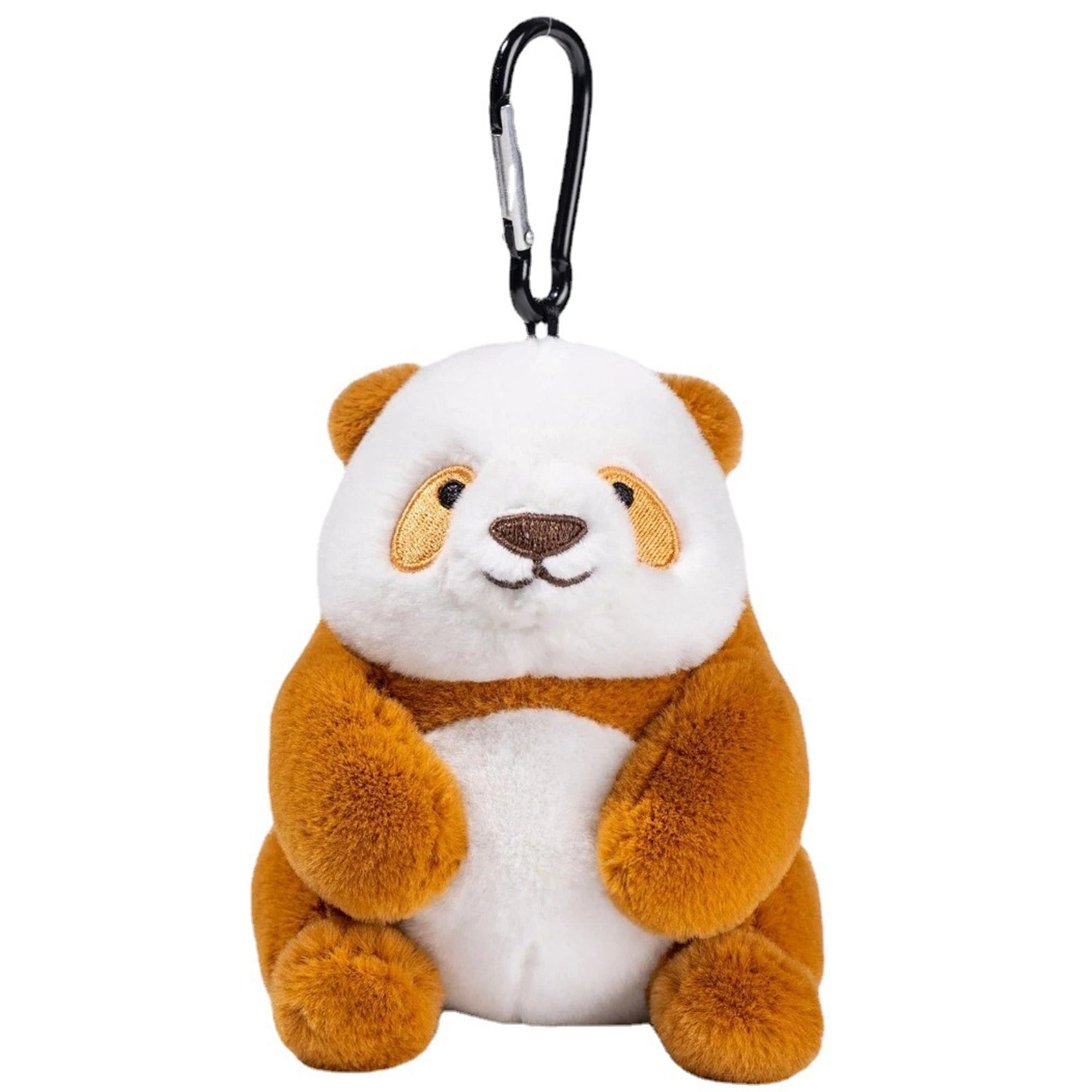 Votuleazi Panda Keychain Charm Cute Plush Panda Keyring Backpack Decoration
