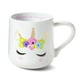 thumbnail image 1 of Votum Large Cute Handmade Unicorn Mug 18.6 oz. White Ceramic Coffee Cup, 1 of 8