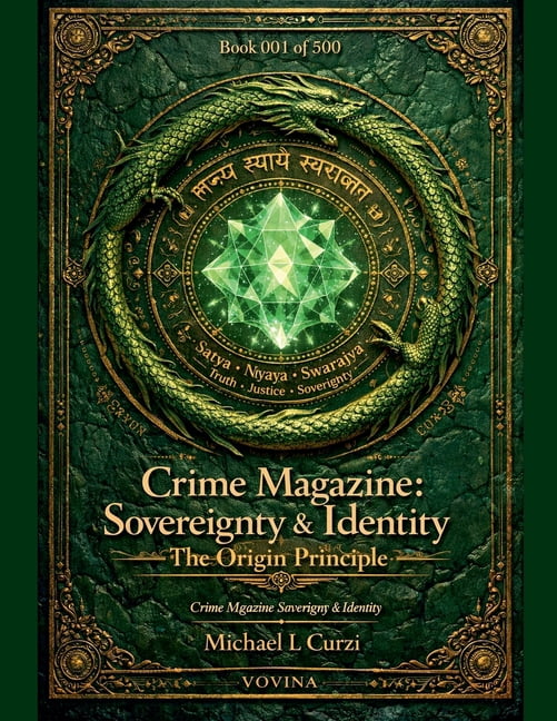 Vovina Crime Magazine: Sovereignty &amp; Identity: The Origin Principle, Book 1, (Paperback)