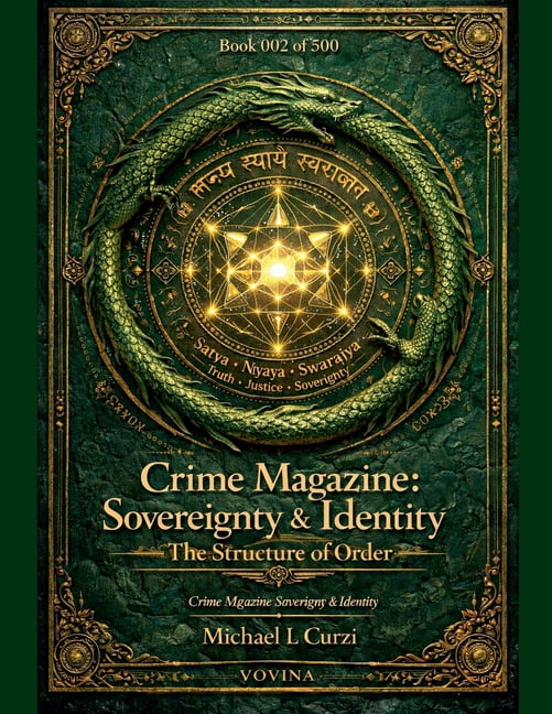 Vovina Crime Magazine: Sovereignty &amp; Identity: The Structure of Order, Book 2, (Paperback)