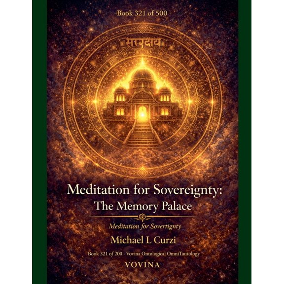 Vovina Meditation for Sovereignty: The Memory Palace, Book 321, (Paperback)