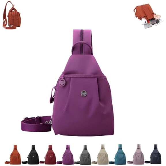 Vovtva Street Lite Chic Versatile Travel Bag,2025 Backpack Large Capacity, Multi Layer Waterproof Oxford Fabric