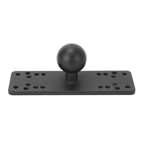 Vowen 1.5 Inch Ball Fish Finder Mount Plate Aluminum Alloy Universal Electronic Plate