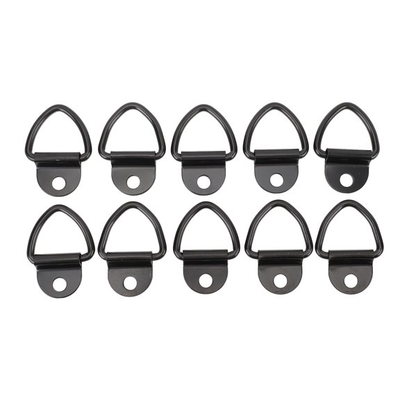 Vowen 10pcs V Ring Tie Down Anchors Heavy Duty Steel Bolt On Trailer Anchor for Cargo Truck Boat