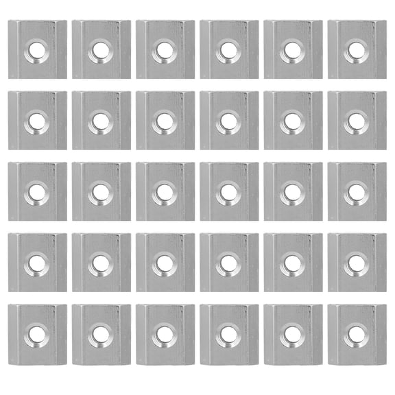 Vowen 30pcs 30 Series T Slot Nuts Set Aluminum Profile Threaded T Sliding Nut Block Fasteners M5