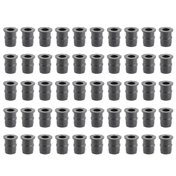 Vowen 50Pcs M5 Metric Rubber Well Nuts 5mm Windscreen Fairing Fastener Wellnuts
