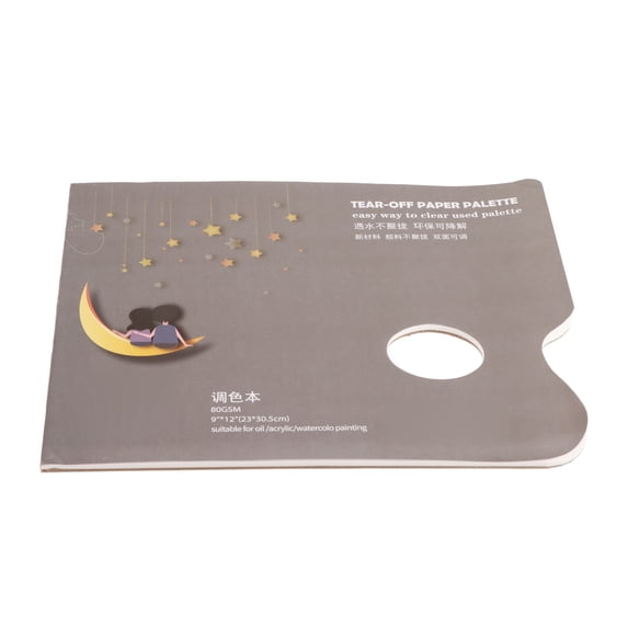 Vowen A4 Tear Off Paper Palette Pad 30 Sheets Disposable Paint Mixing ...