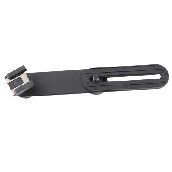 Vowen Aluminum Alloy Dual Mount Flash Extension Bracket Straight Crossbar with 1/4 Inch Screws
