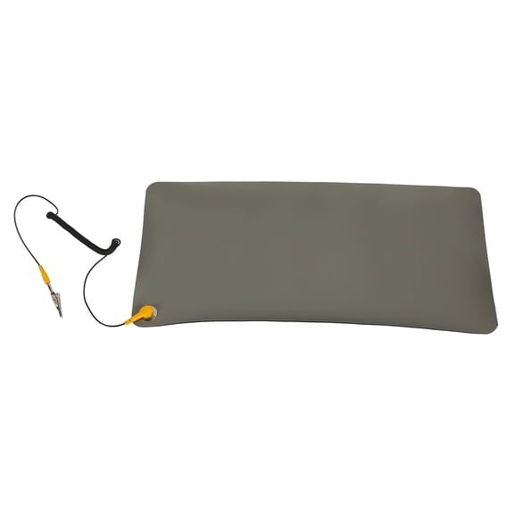 Vowen Anti Static Mat Rubber Heat Resistant Grounding Electronics Maintenance Pad, 18.5 x 9.25 Inches
