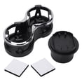 Vowen Car 2 in 1 Cup Holder Drinking Bottle Bracket Black Universal Fit ...