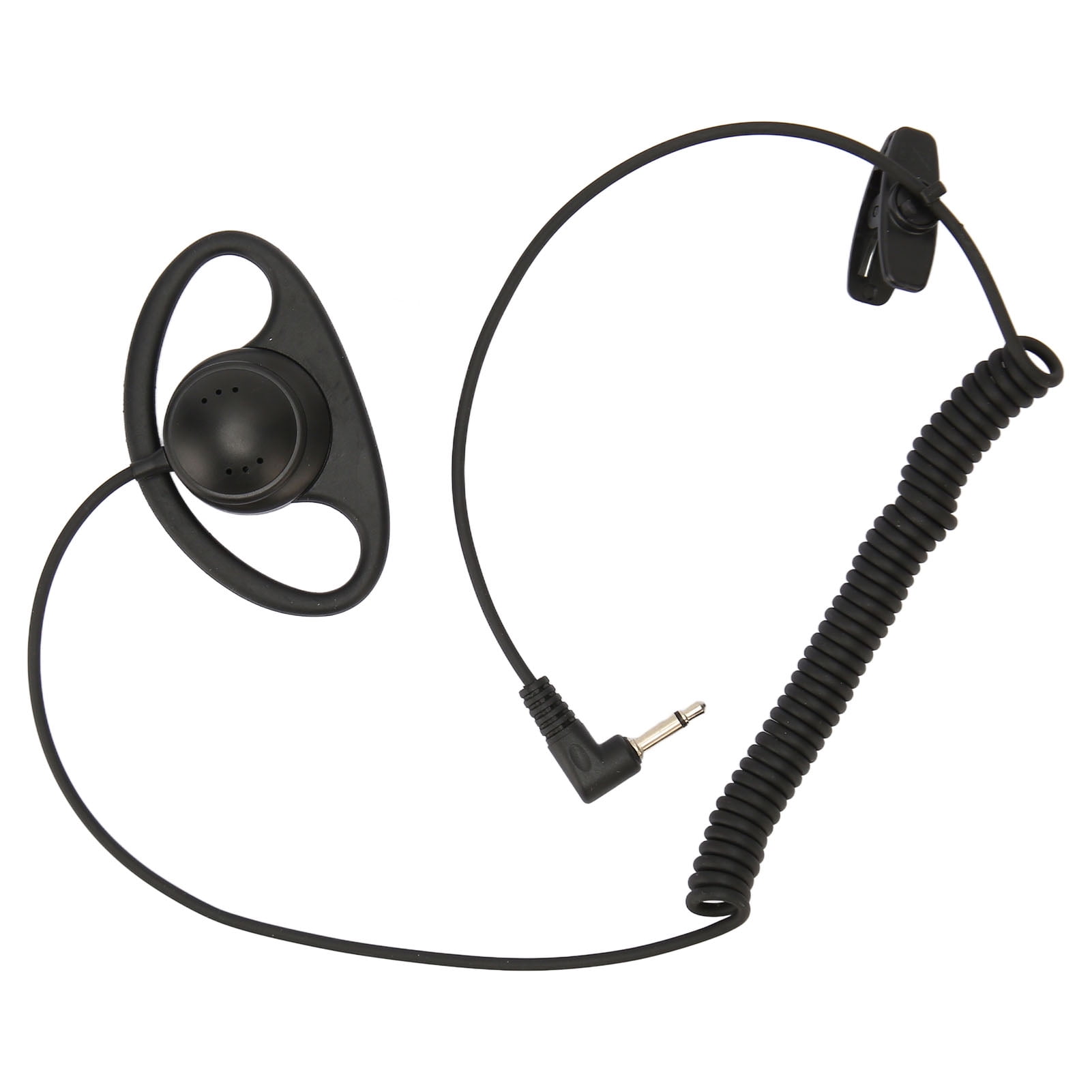 Vowen D Shape Single Side Earphone with 3.5mm Jack Coiled Cable and ...