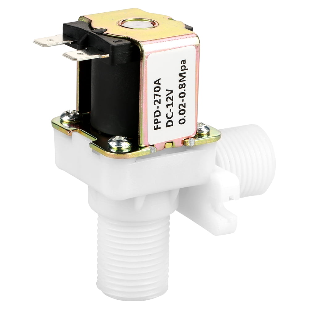 Vowen DC 12V 1/2-Inch N/C Plastic Electric Solenoid Valve Normally ...
