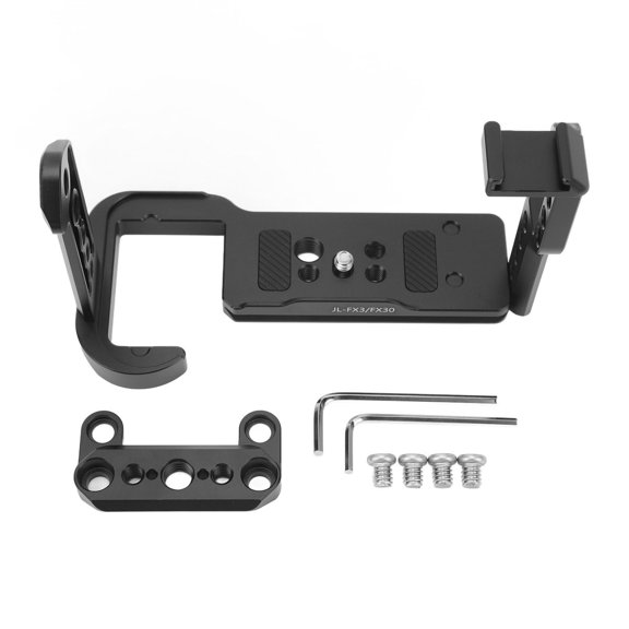 Vowen Full Camera Cage Rig with Top Plate Expansion Kit and Quick Release Base Compatible with FX3 and FX30 Video Cameras