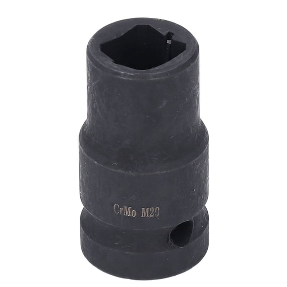Vowen M20 Square Tap Socket, 1/2 Inch Drive, CRMO Steel, Round Corner Design for Electric, Pneumatic, and Manual Wrenches