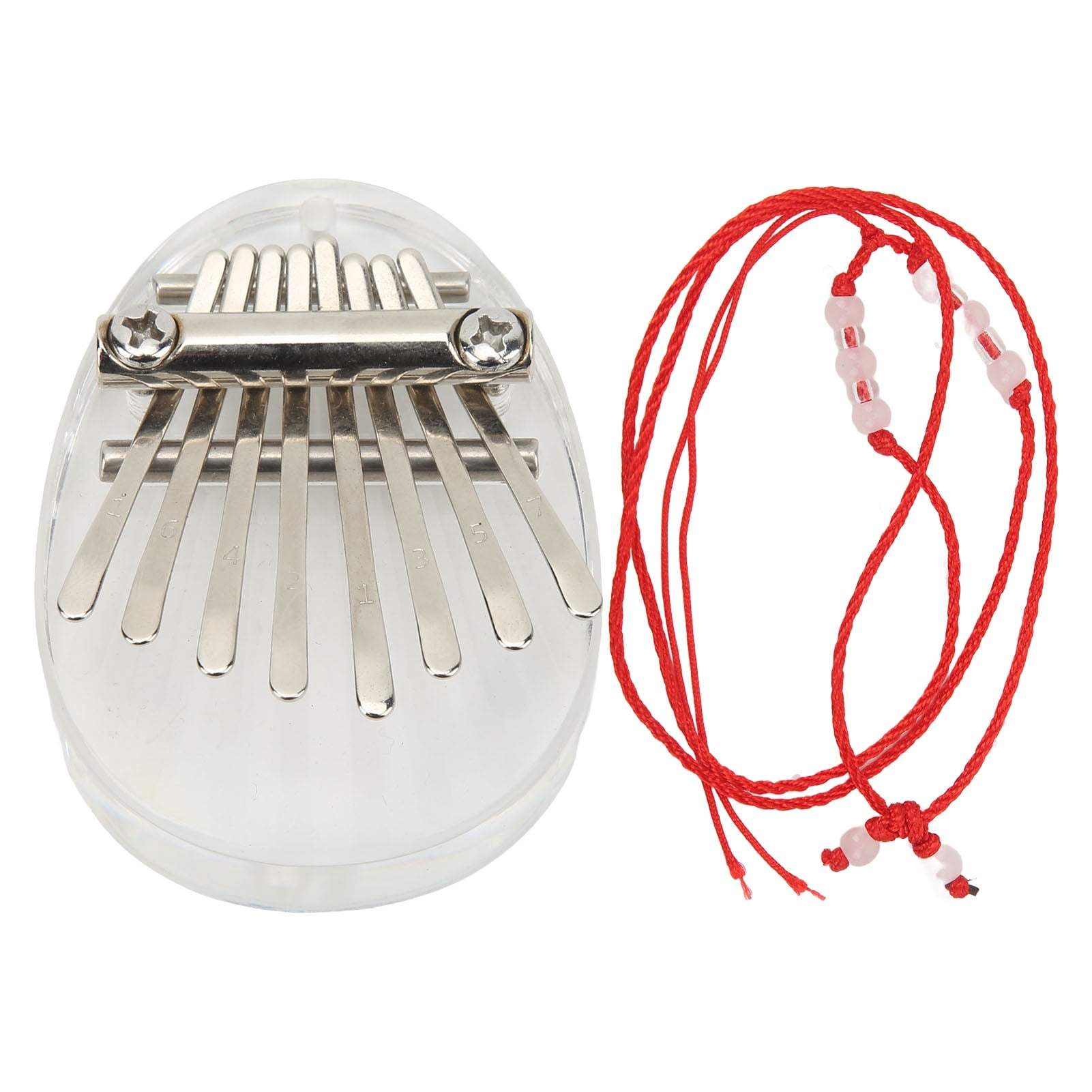 Vowen Mini Kalimba Thumb Piano 8 Keys Portable Crystal Finger Harp ...