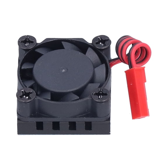 Vowen Mini Quiet Heat Dissipation Fan for Raspberry Pi 4, 5V Electronic Component Cooling Fan, Smooth Running ABS Material Case Fan, 2.36 inches / 6 cm, Black