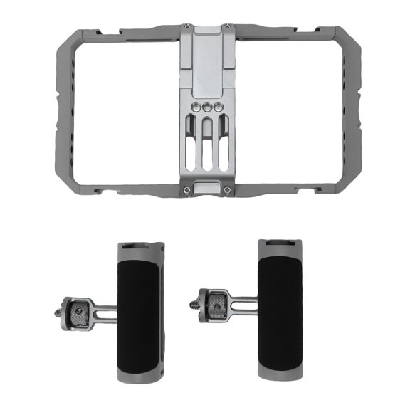 Vowen Phone Video Rig Cage Multi Interface Expansion Double Silicone Hand Grip Filmmaking Case for Live Streaming