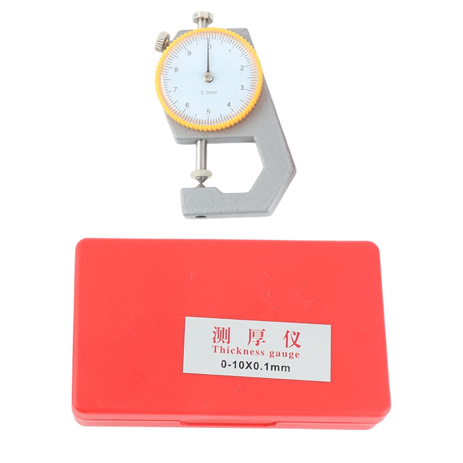Shoe Inspection Vowen Portable Dial Thickness Gauge 0-10mm Precision Pointed Head ...