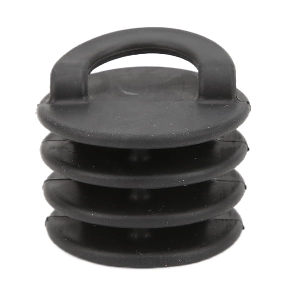 Vowen Scupper Plugs for Kayak and Canoe, Durable Layered Sealing Boat Drain Plug with Easy Operation Handle Design, Excellent Replacement Parts, Black
