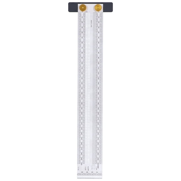 Vowen Stainless Steel T-Square Marking Scale, 300mm / 11.81 Inches T-Shaped Hole Carpentry Square for Woodworking Layout and Accurate Measurement, Silver, 1 Piece