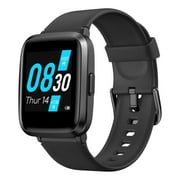 Vowtop Fitness Tracker with 9 Sprot Modes,Step Counter, Sleep Monitor,Calorie Tracking,Waterproof Activity Tracker with SpO2 Smart Watch for Android iPhones Women Men Kids-Black