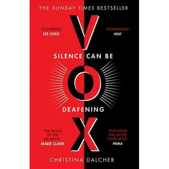 VOX Book, by Christina Dalcher (Dystopian Book)