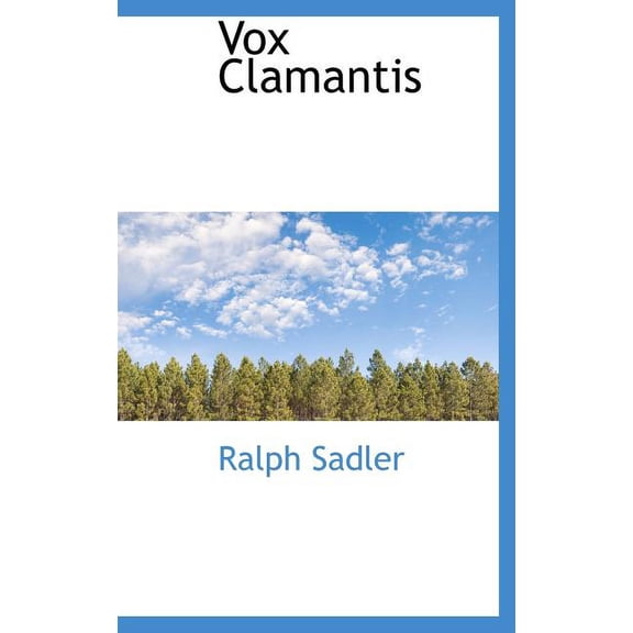 Vox Clamantis (Hardcover)