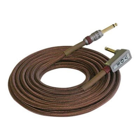 Vox Class A Bass - Audio cable - mono jack plug angled to mono jack plug straight - 19 ft - blue - stranded