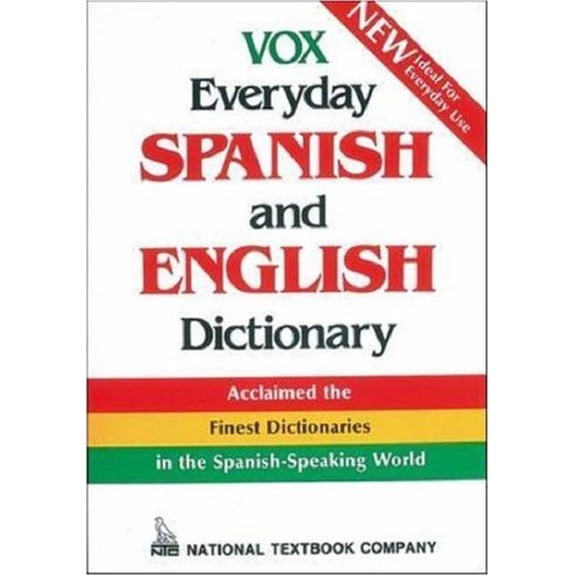 Pre-Owned Vox Everyday Spanish and English Dictionary (Paperback) 0844279846 9780844279848