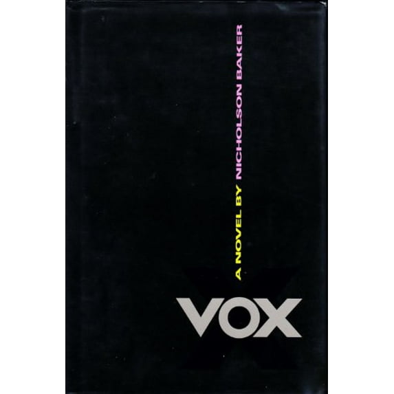 Pre-Owned Vox, 9780394589954, 0394589955, Hardcover, First Edition edition