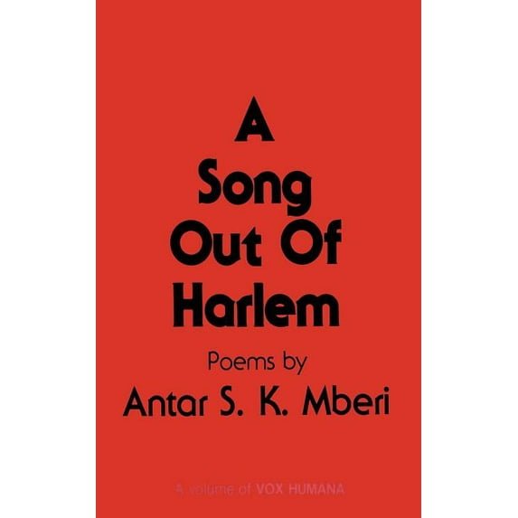 Vox Humana A Song Out of Harlem, (Hardcover)