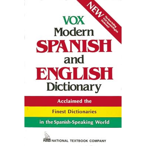 Pre-Owned Vox Modern Spanish and English Dictionary (Vinyl Cover) (Paperback) by Vox, Natl Text