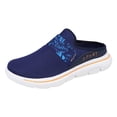 thumbnail image 1 of VoxSoles Clogs for Women Mules Shoes 2025 Breathable Sneakers Womens Comfortable Arch-Support Closed Toe Backless Slides Wedg𝖾 𝖲lip-on Casual Shoes Mesh Slippers 𝖮rthopedic Walking Sneakers, 1 of 7
