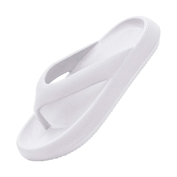 VoxSoles Unisex Pillow Flip Flops Soft Slides Sandals Memory Foam Cushion Non Slip Quick-Dry for Bath Pool Gym Beach House Slippers Slippers