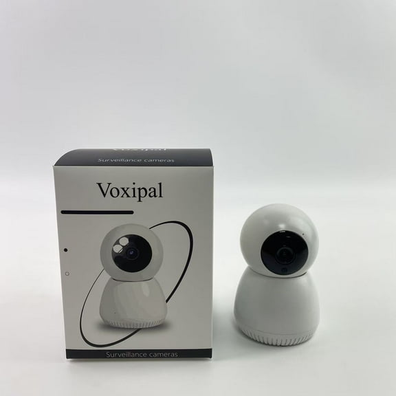 Voxipal Surveillance cameras,Security Camera Indoor-2K 360 WiFi Cameras for Home SecurityPet/Dog/Baby Camera with Phone app, 2-Way Audio, Night Vision, 24/7 SD Card Storage