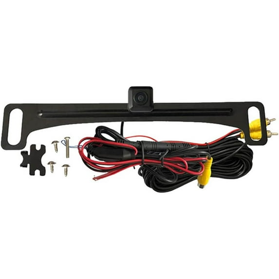 Audiovox ACAM4 HD Wide Angle License Plate Mounted Backup Camera