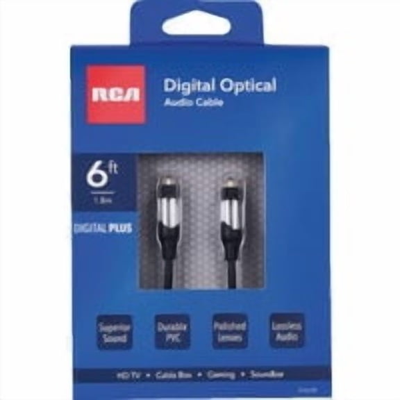 Voxx Accessories RCA Digital Plus Audio Optical Cable - Pack of 2 Bulk Buy Multipack