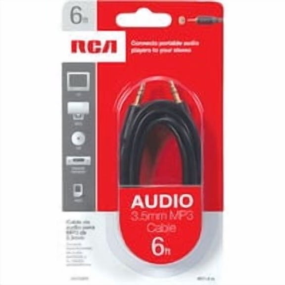 Voxx Accessories RCA Mini Stereo Audio Extension Cable - Pack of 6 Wholesale Bulk Pack